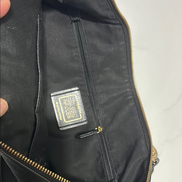 Coach Black Leather Women's Bag - Picture 5 of 5